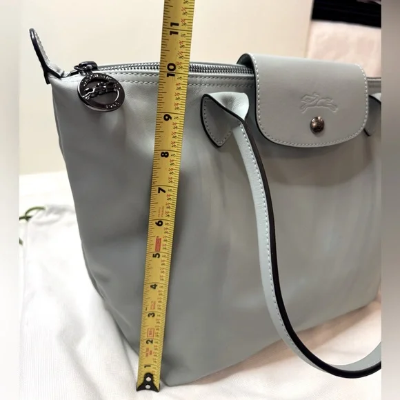 Longchamp Le Pliage Xtra Medium Leather Tote & Dust Cover - Picture 12 of 16